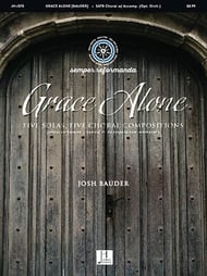 Grace Alone SATB Choral Score cover Thumbnail